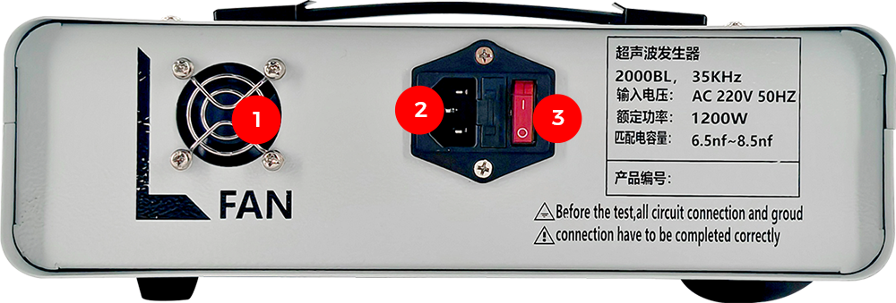 2000BL Series Handheld Welding Ultrasonic Generator